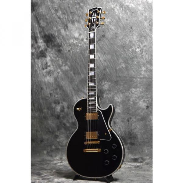 Used Gibson Custom Shop / Custom Collection Les Paul Custom Gloss Richlite Finge #2 image