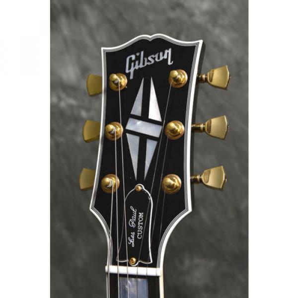 Used Gibson Custom Shop / Custom Collection Les Paul Custom Gloss Richlite Finge #4 image