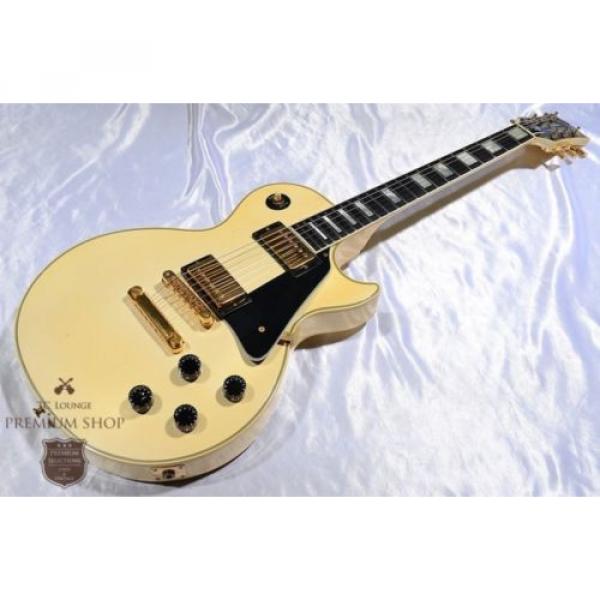 Gibson 1984 Les Paul Custom Parl White Used Guitar Free Shipping #g2150 #1 image