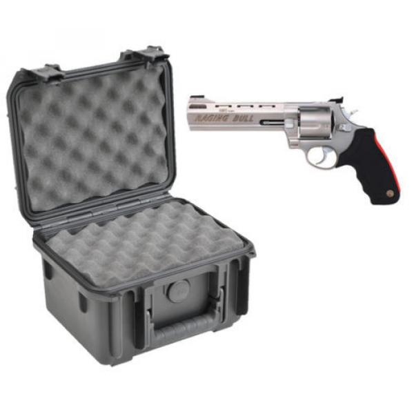 SKB Waterproof Plastic Gun Case Taurus Raging Bull Large Frame Handgun Revolver #1 image
