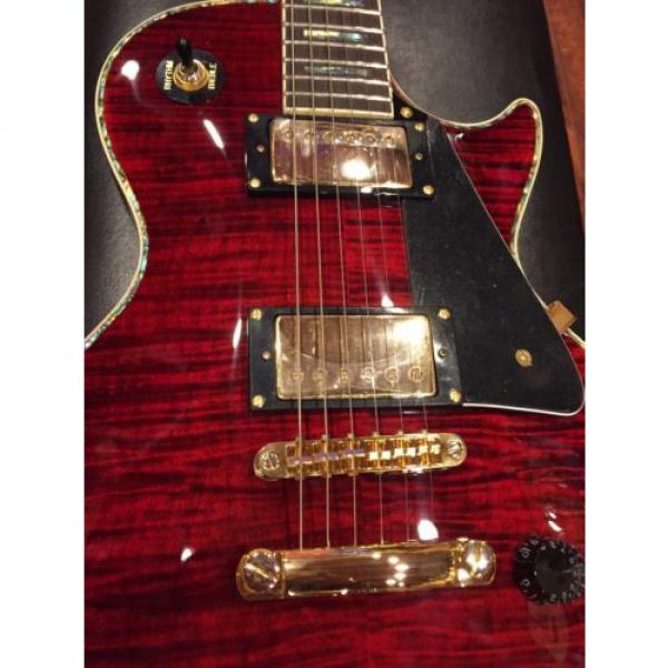 Wolf WLP 750T 2017 Wine Red Electric Guitar #4 image