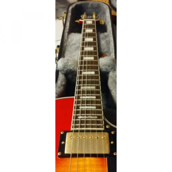 Epiphone Gibson Les Paul Standard Electric Guitar Sunburst #4 image