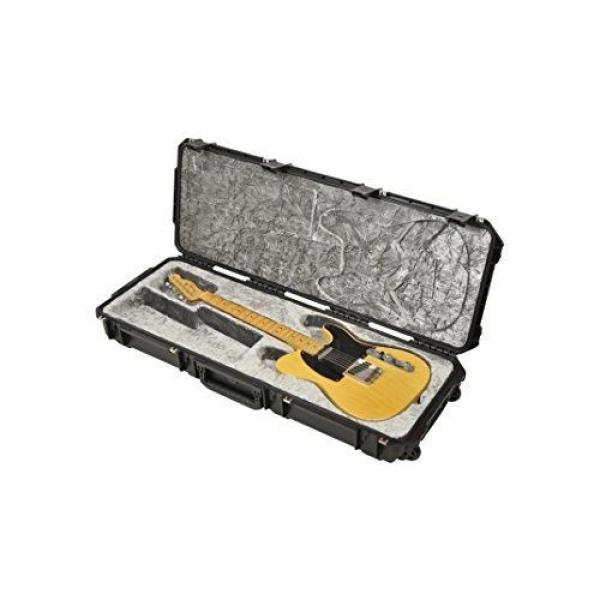 SKB Injection molded Strat/TeleFlight Case - TSA Latches, w/wheels #1 image