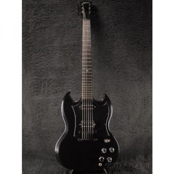 Gibson SG Gothic Satin Black Used Guitar Free Shipping from Japan #g2054 #1 image