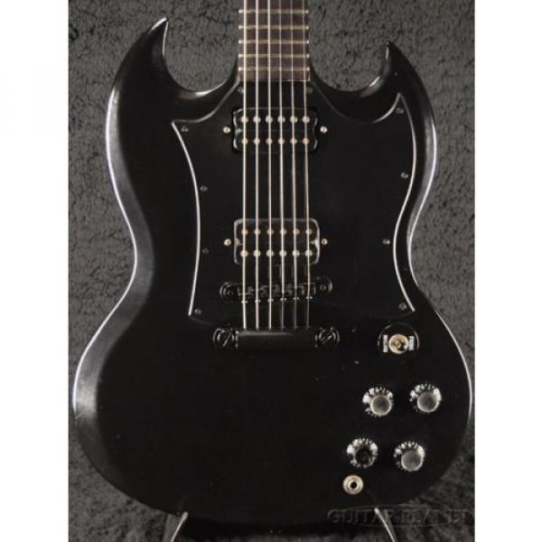 Gibson SG Gothic Satin Black Used Guitar Free Shipping from Japan #g2054 #2 image