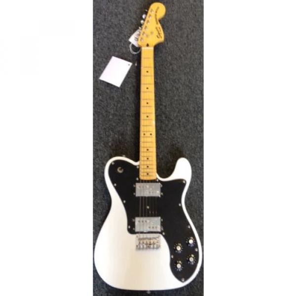 Squier Vintage Modified Deluxe Telecaster Olympic White #1 image