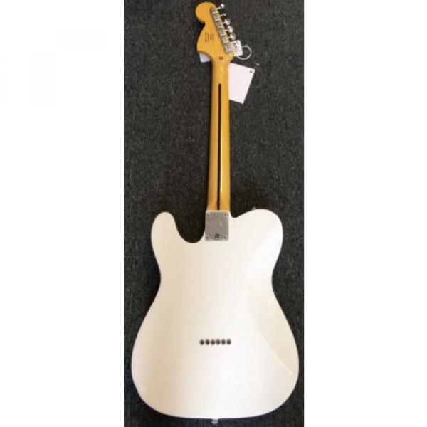 Squier Vintage Modified Deluxe Telecaster Olympic White #4 image
