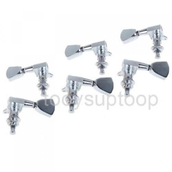 6 x Chrome Sealed Guitar String Tuning Pegs Tuners Machine Heads for Gibson #1 image