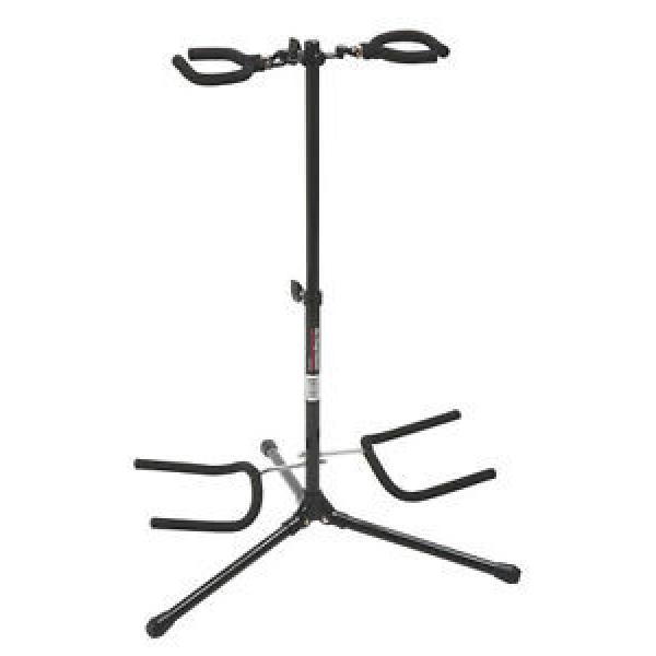 On-Stage Stands GS7253B-B Duo Flip-It®Guitar Stand #1 image