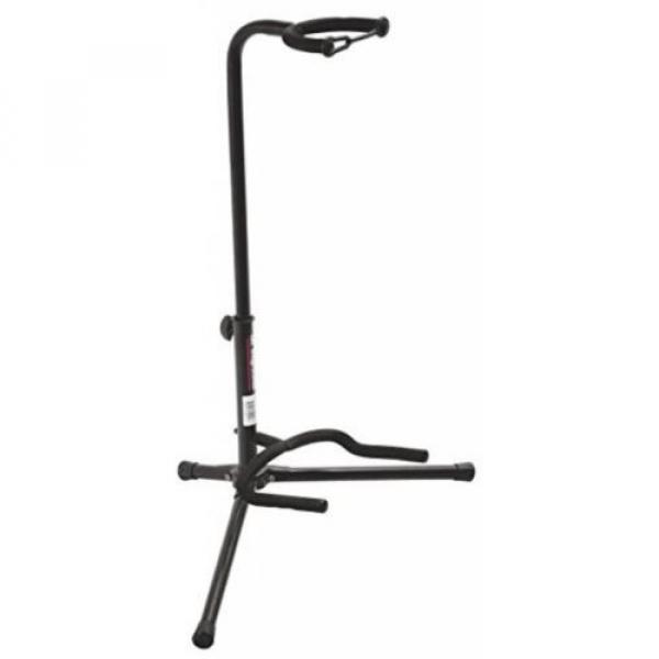 On Stage XCG4 Black Tripod Guitar Stand, Single Stand #1 image