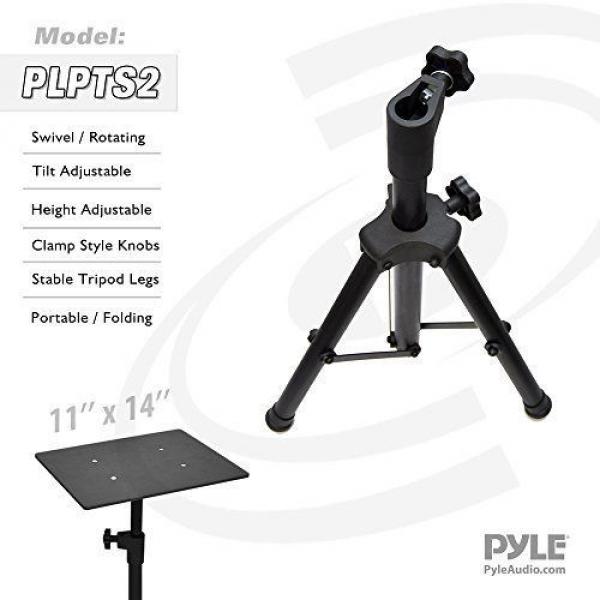 Pyle Pro DJ Adjustable Tripod Laptop Stand, 16-28 Inch, (PLPTS2) #2 image