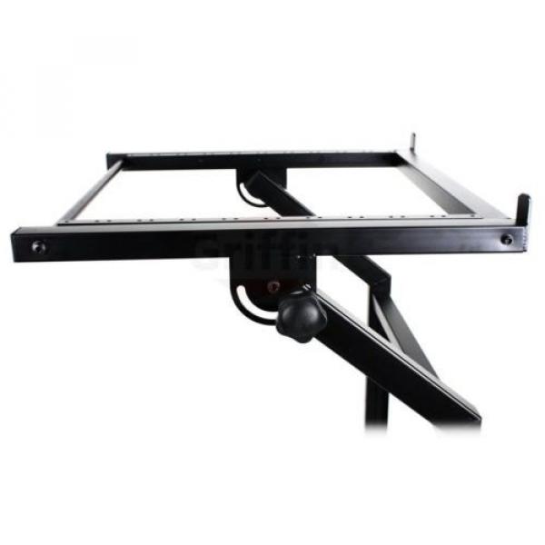 Rack mount Studio Equipment Mixer Stand Cart Stage Rolling Gear Effect Amp Music #4 image
