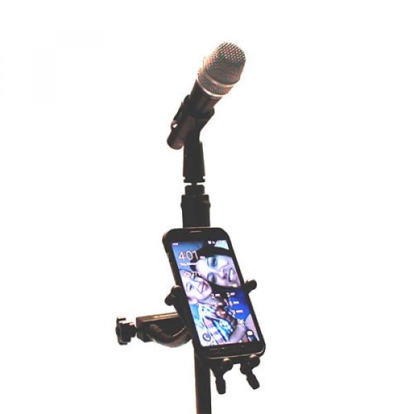 Hamilton Stand X System Series Smart Phone Holder w/Mic Tube Clamp in Green #2 image