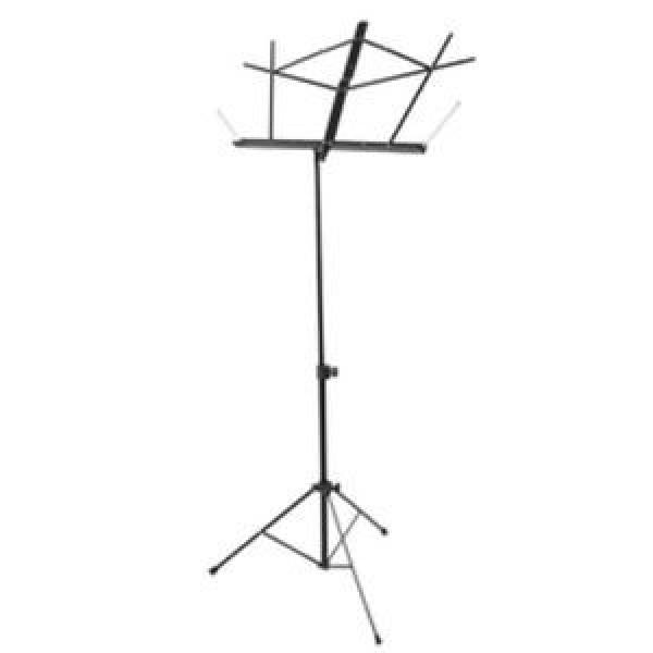 On-Stage Stands Compact Sheet, Black Music Stand SM7122B NEW #1 image