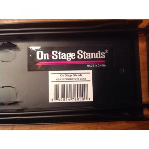 On-Stage Stands Folding Foot Rest For Guitar/Bass Players #3 image