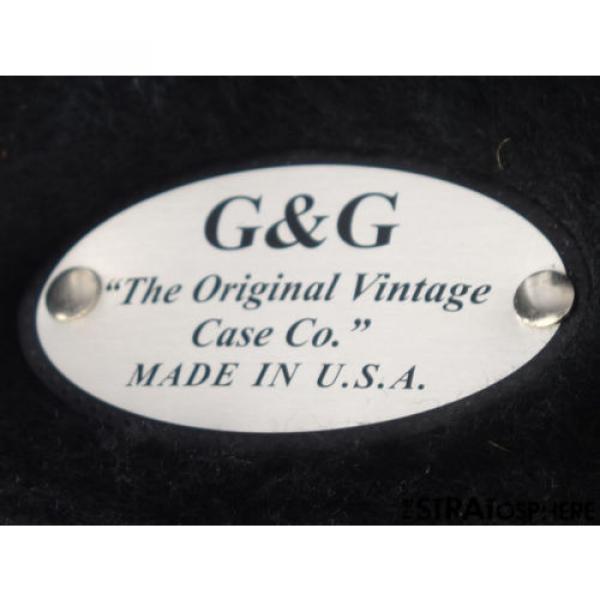 American Fender G+G Vintage Black Tolex Jazz Bass HARDSHELL CASE USA Accessories #4 image