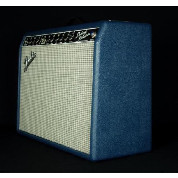 New! Fender Limited Edition &#039;65 Deluxe Reverb 22-Watt Tube Guitar Amp Navy Blue #2 image