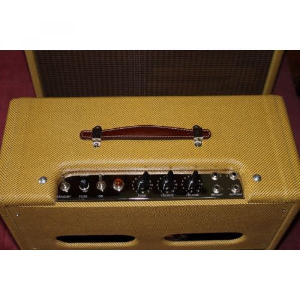 5E3 Tweed Deluxe Replica Combo. Handwired Guitar Amp, Alnico Blue Speaker.. #3 image