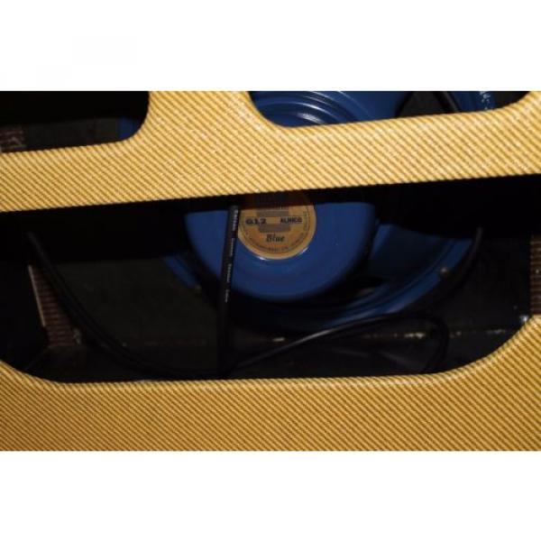 5E3 Tweed Deluxe Replica Combo. Handwired Guitar Amp, Alnico Blue Speaker.. #4 image