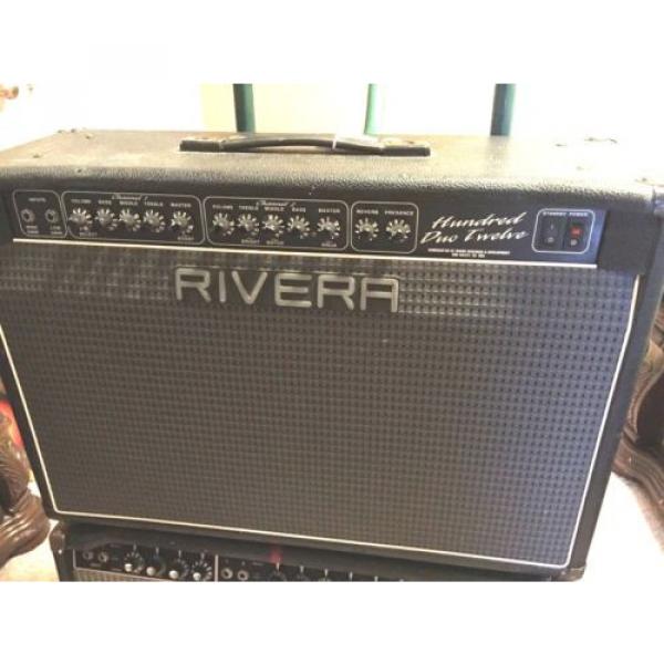 Rivera Hundred Duo Twelve R100-212A All Tube 100 watt Guitar Amplifier Combo #2 image