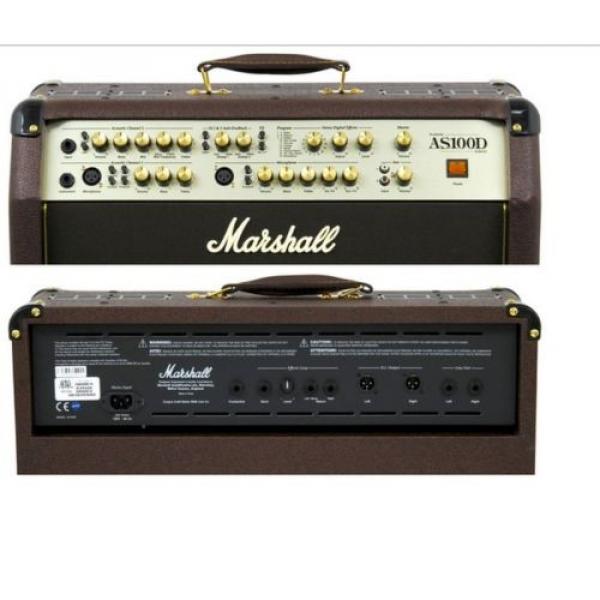 Marshall AS100D 2x8 Multi channel acoustic guitar amplifier 100w Combo RRP$1199 #3 image
