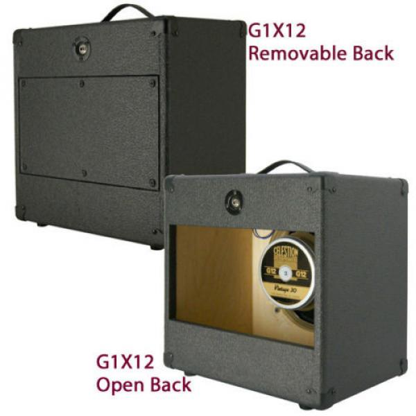 1x12 Guitar Speaker Extension Cabinet W 8 Ohm CELESTION G12K 100 fire red tolex #2 image