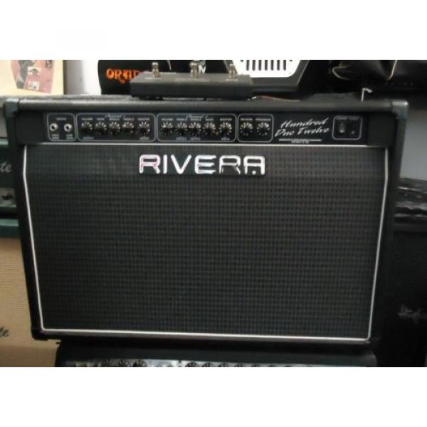 RIVERA HUNDRED DUO TWELVE 100 watts 2X12 tube combo amplifier. Excellent!! #1 image