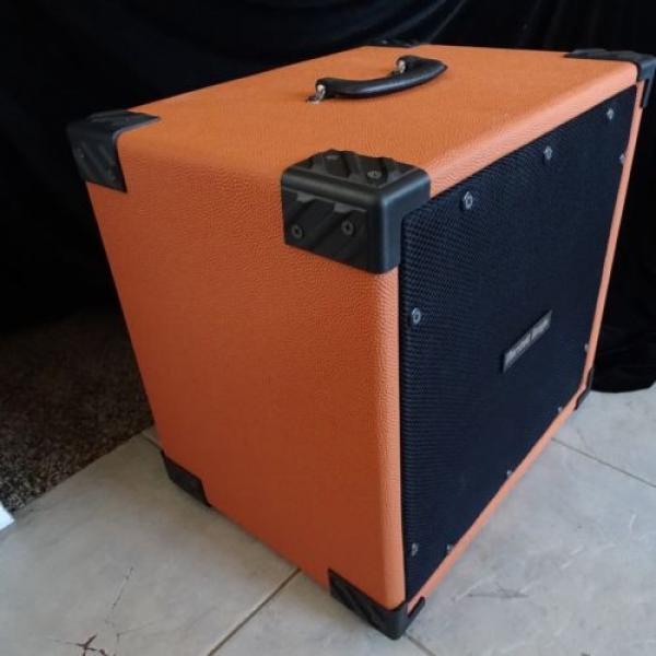 Marshall Boogie 1X12 Cabinet Orange tolex Black Shadow C-90 Speaker Celestion #2 image