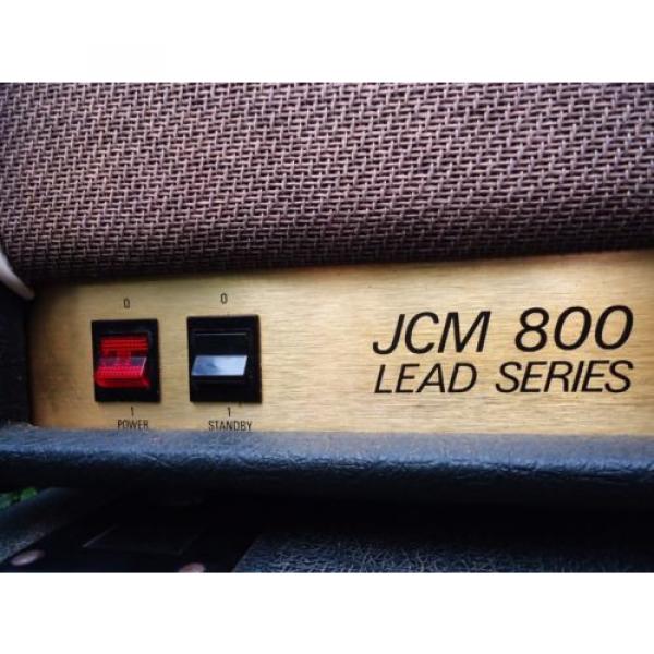 MARSHALL JCM 800 HEAD /BOX VINTAGE 1985 100 WATT HEAD WITH MATCHING CAB V.G.C #3 image