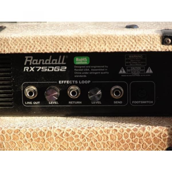 Customized Randall RX75DG2 75W 1x12 Guitar Combo Amp #5 image