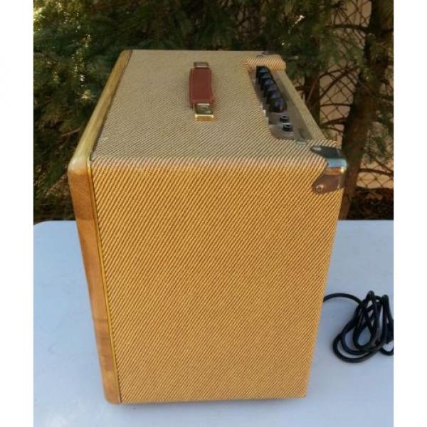 Jay Turser Classic 30-B Bass Amp Amplifier Tweed w/ Blonde Wood Vintage Style #5 image