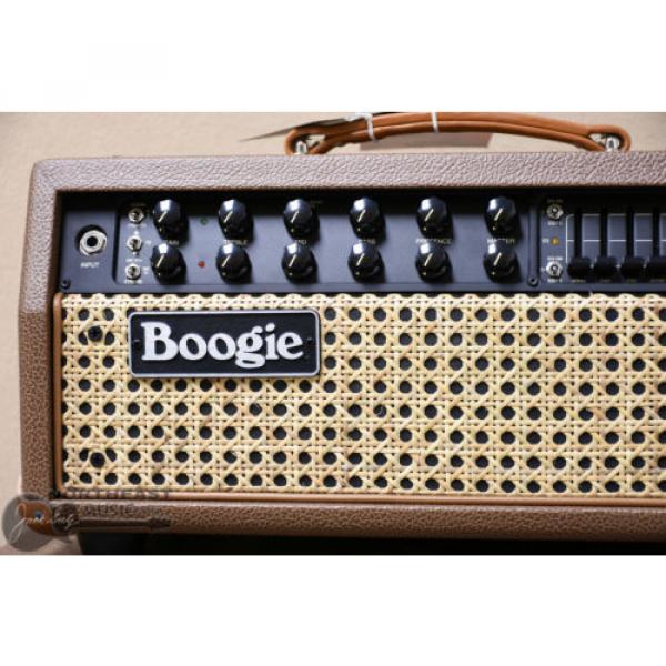 Mesa Boogie Mark V 35 Amp Vintage 30 Speaker Cabinet in Cocoa with Wicker Grill #3 image