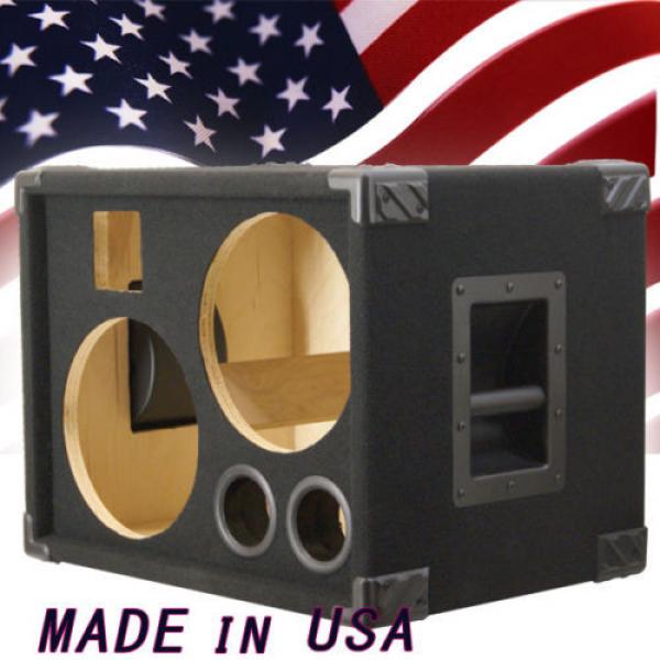 2X10 Bass Guitar Speaker Cabinet Empty, Black Carpet BG2X10HT #1 image