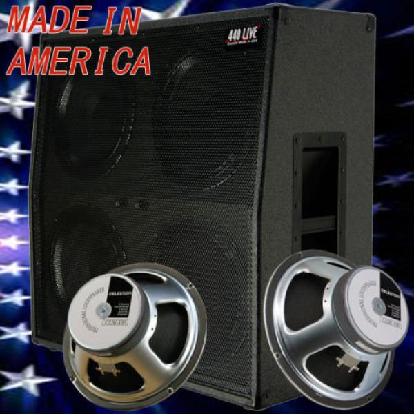 4x12 Guitar Speaker Extension Cabinet w/G12K100 Celestion Speakers C Black tolex #1 image