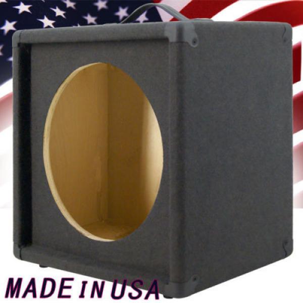 1x12 Guitar Speaker Extension Empty cabinet Charcoal Black Carpet G1X12ST CBC #1 image