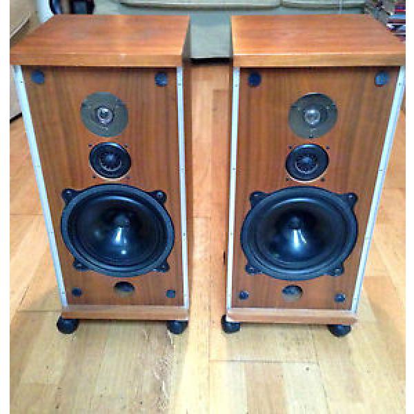 Paire  D&#039;enceintes B&amp;W Bowers &amp; Wilkins DM4 Vintage speakers 1973 Made in uk #1 image