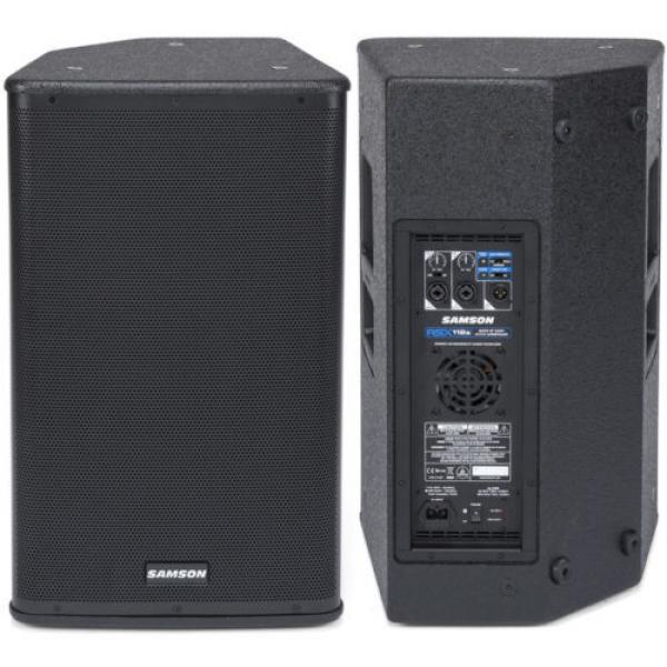 SAMSON RSX112A 3200w Active Celestion Driver 133dB DSP PA Speaker Pair System #1 image