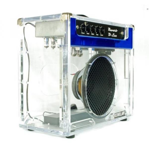 New! Rock N Roll Amps Reverb D-Lux 20 Watt Clear Guitar Tube Combo Amplifier #3 image