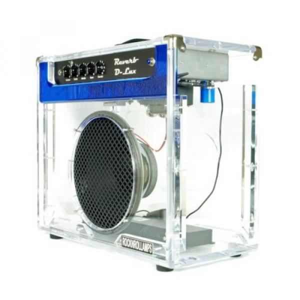 New! Rock N Roll Amps Reverb D-Lux 20 Watt Clear Guitar Tube Combo Amplifier #4 image