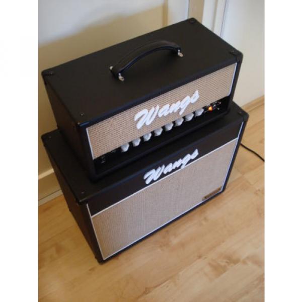 Wangs OD-15 All Tube Guitar Amp Head &amp; Wangs G12M-112OB Open Back Cabinet, NEW! #2 image