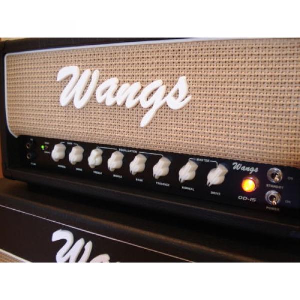 Wangs OD-15 All Tube Guitar Amp Head &amp; Wangs G12M-112OB Open Back Cabinet, NEW! #3 image