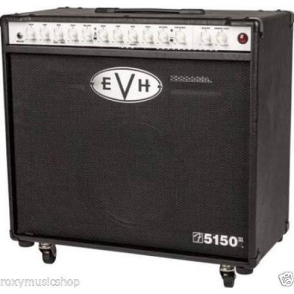 New! EVH® 5150 III 1x12 50 Watt All Tube Combo Amplifier Black #1 image