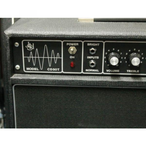 JHS CD50T Guitar Amplifier Combo, Made in UK in 1978, with tremolo circuitry #2 image
