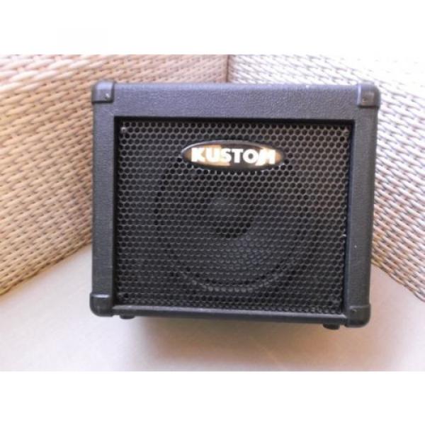 Kustom KBA10 10-Watt Bass Amp with 8&#034; Speaker &amp; Microphone &amp; Adapter #2 image