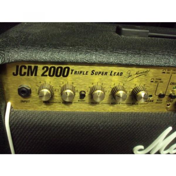Marshall JCM 2000 TSL-122 Guitar Tube Combo Amp UK 2000 #2 image