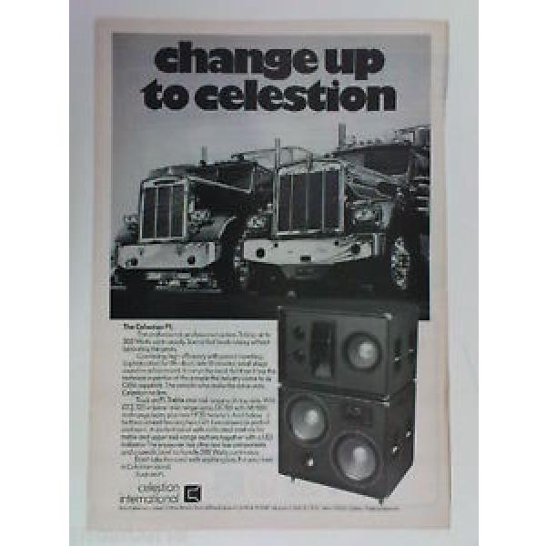 retro magazine advert 1980 CELESTION P1 speakers #1 image