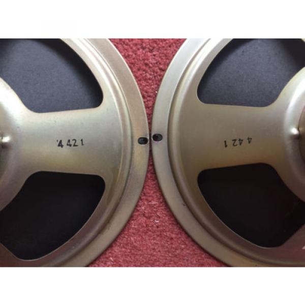 Amazing vintage 50s 60s BIG Alnico magnet 10&#034; CELESTION speakers (259296) #4 image