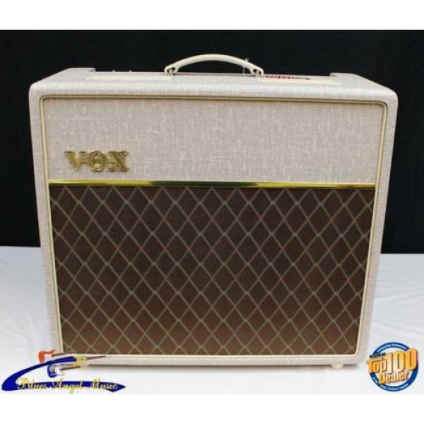 Vox Hand-Wired AC15HW1X 15W 1x12 Tube Guitar Combo Amp Fawn Alnico Blue #31148 #2 image