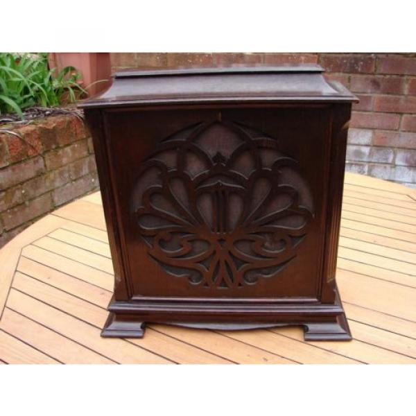 Celestion C14 Antique Wooden Speaker 1927 Art Deco Oak Cabinet Table Top Works #1 image