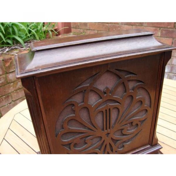 Celestion C14 Antique Wooden Speaker 1927 Art Deco Oak Cabinet Table Top Works #4 image